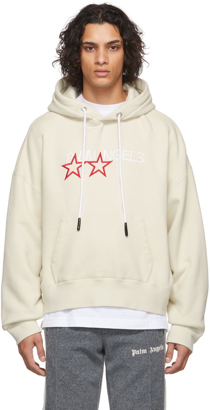 Photo: Palm Angels Off-White Racing Star Hoodie