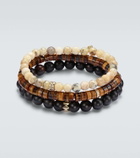 Sydney Evan Set of 3 14kt gold bracelet with diamonds