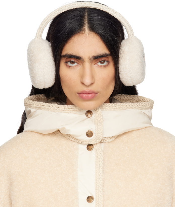 Photo: Moncler Off-White Teddy Ear Muffs