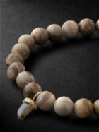Sydney Evan - Small Gold, Diamond and Multi-Stone Beaded Bracelet