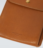 Saint Laurent Leather crossbody pouch