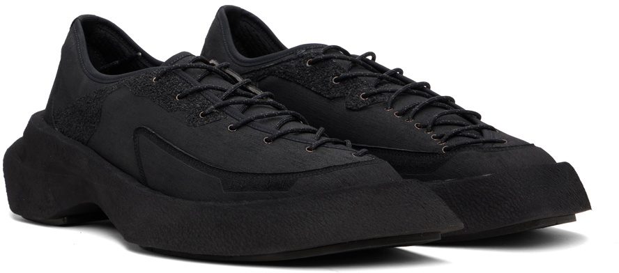 DEMON Black Lovo Leather Sneakers