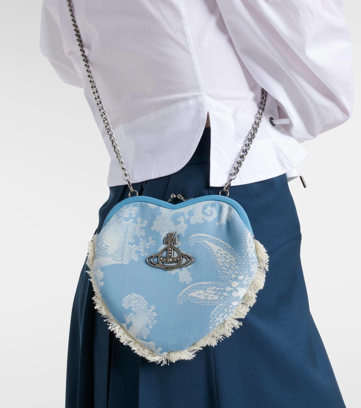 ☆関税込み☆【VIVIENNE WESTWOOD】Belle jacquard shoulder bag Vivienne Westwood Belle jacquard shoulder bag Vivienne Westwood