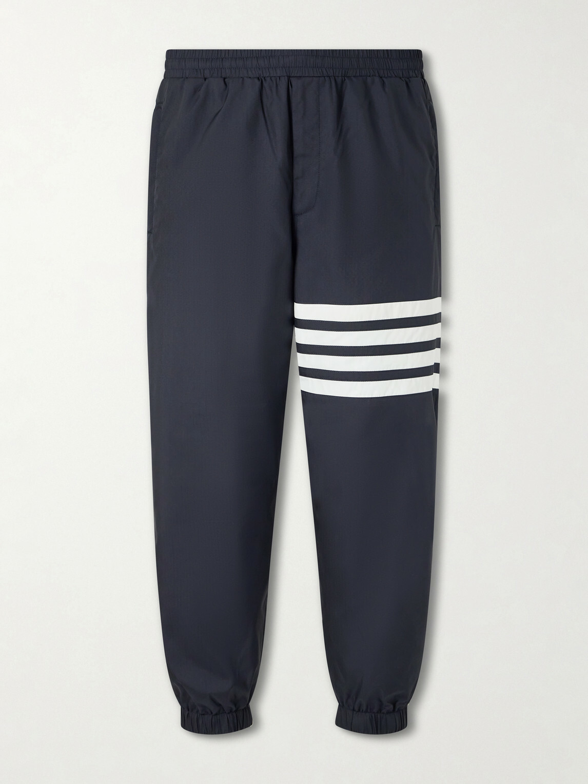 Thom Browne - Tapered Striped Ripstop Sweatpants - Blue