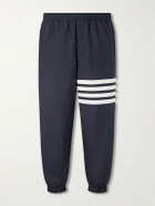 Thom Browne - Tapered Striped Ripstop Sweatpants - Blue