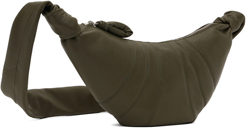 LEMAIRE Green Small Croissant Bag Lemaire