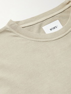 WTAPS - Blank Garment-Dyed Cotton-Jersey T-Shirt - Neutrals