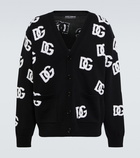 Dolce&Gabbana - Logo intarsia wool cardigan