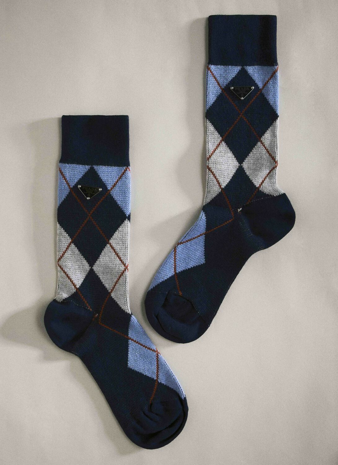 Prada Argyle Socks