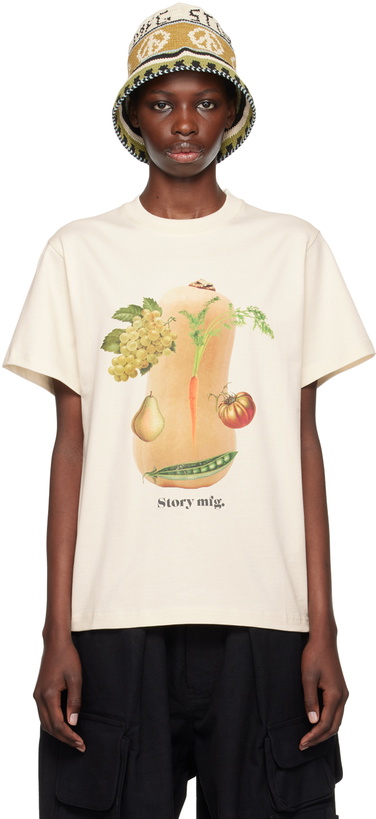 Photo: Story mfg. Beige Grateful T-Shirt