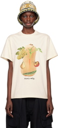 Story mfg. Beige Grateful T-Shirt