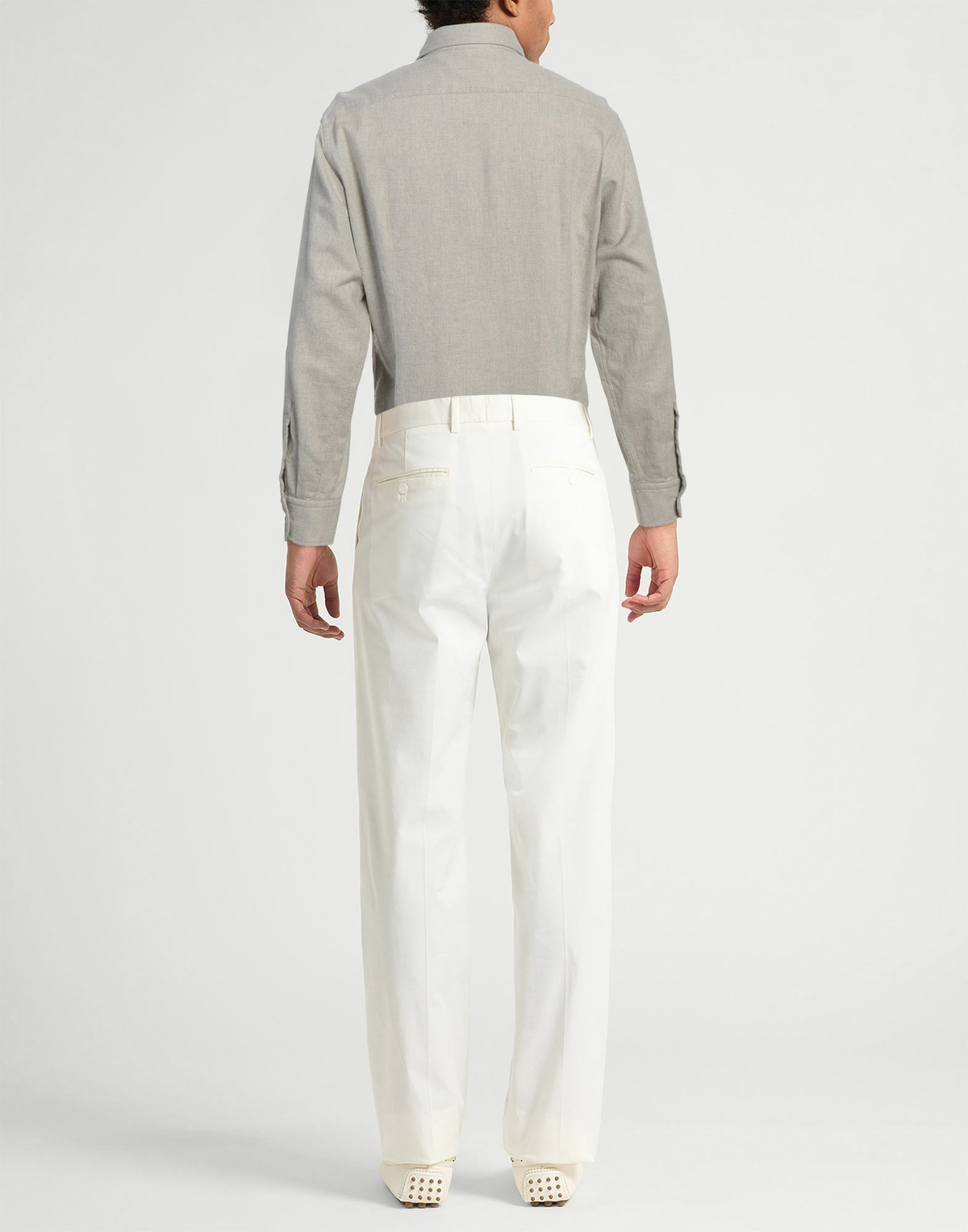 Lardini Mens Shirt in Sage green