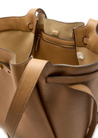 Tory Burch Romy Grained Leather Tote bag - Tan - One Size