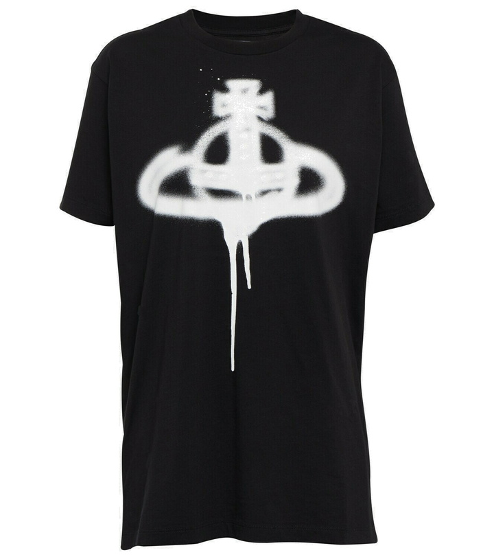 Photo: Vivienne Westwood Orb printed cotton T-shirt