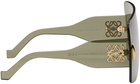 LOEWE Green Mask Sunglasses
