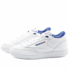 Reebok Men's Club C Mid II Sneakers in White/Cobalt/Red