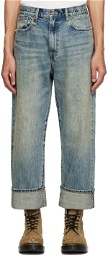 R13 Blue Andre Jeans