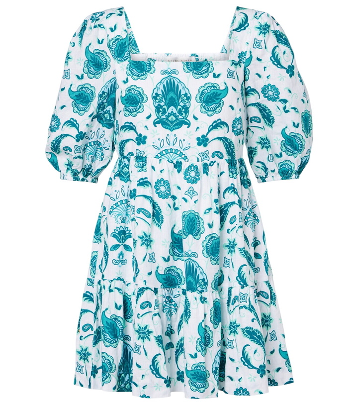 Photo: Heidi Klein Kos paisley linen minidress
