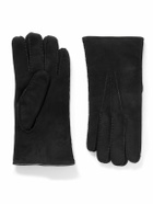 Mr P. - Shearling Gloves - Black