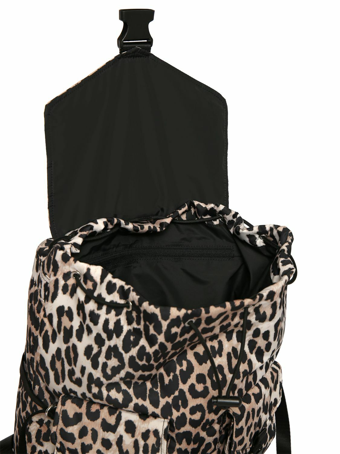 GANNI　Recycled Tech Backpack 　レオパード 美品 GANNI Women's Recycled Tech Backpack in Leopard GANNI