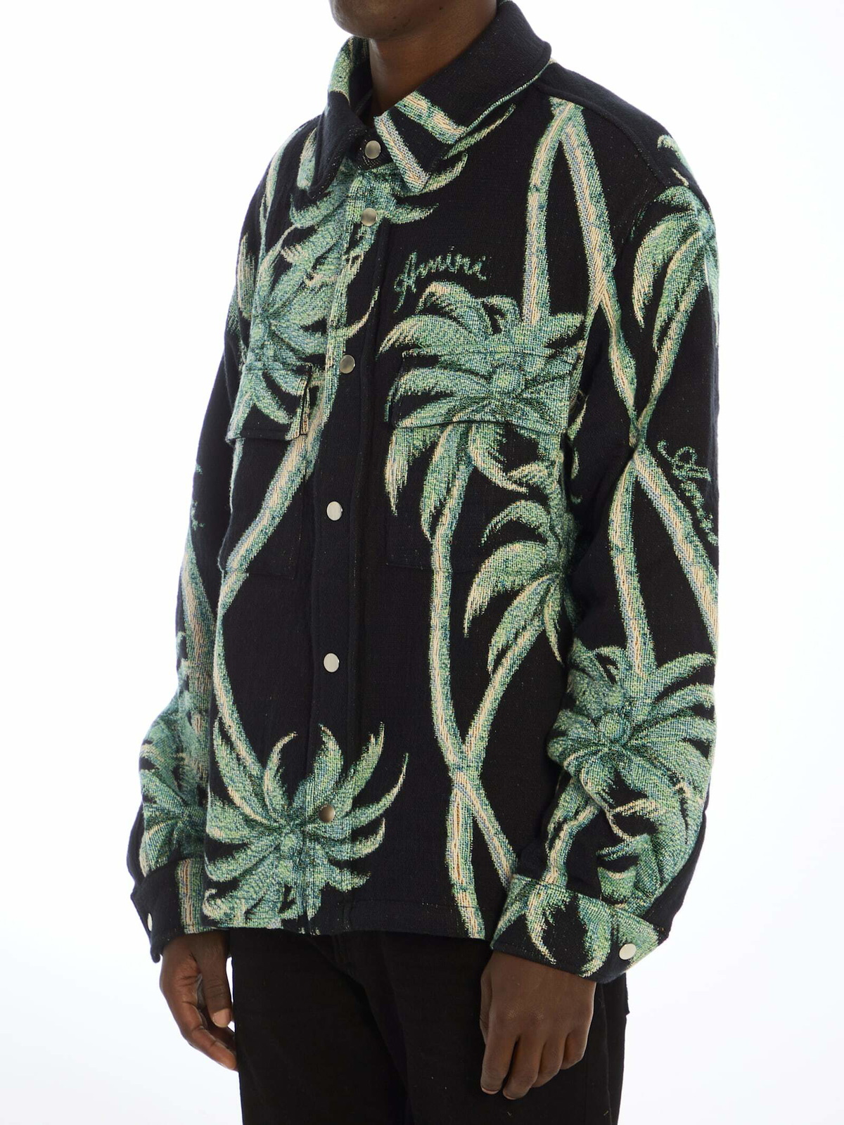 AMIRI Twisted Palms Tapestry Overshirt Amiri