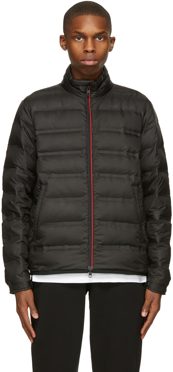 モンクレール　メンズS Moncler Grenoble: Black Kasanka Hooded Down Ski Jacket | SSENSE