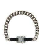 1017 Alyx 9sm Leather Details Chain Necklace