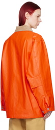 Junya Watanabe Orange Carhartt Work In Progress Edition Jacket