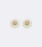 Carolina Herrera Floral embellished earrings