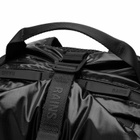 RAINS Sibu Clip Front Backpack in Black 