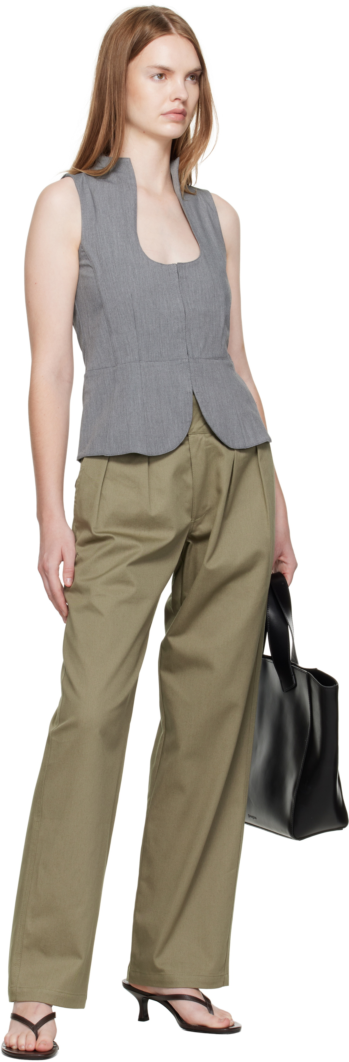Gimaguas Khaki Martin Trousers