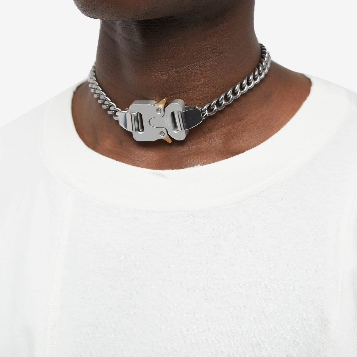 1017 ALYX 9SM Men's Classic Chainlink Necklace in Silver 1017 ALYX 9SM