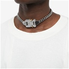 1017 ALYX 9SM Men's Classic Chainlink Necklace in Silver