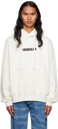 Bonsai White Box Logo Hoodie