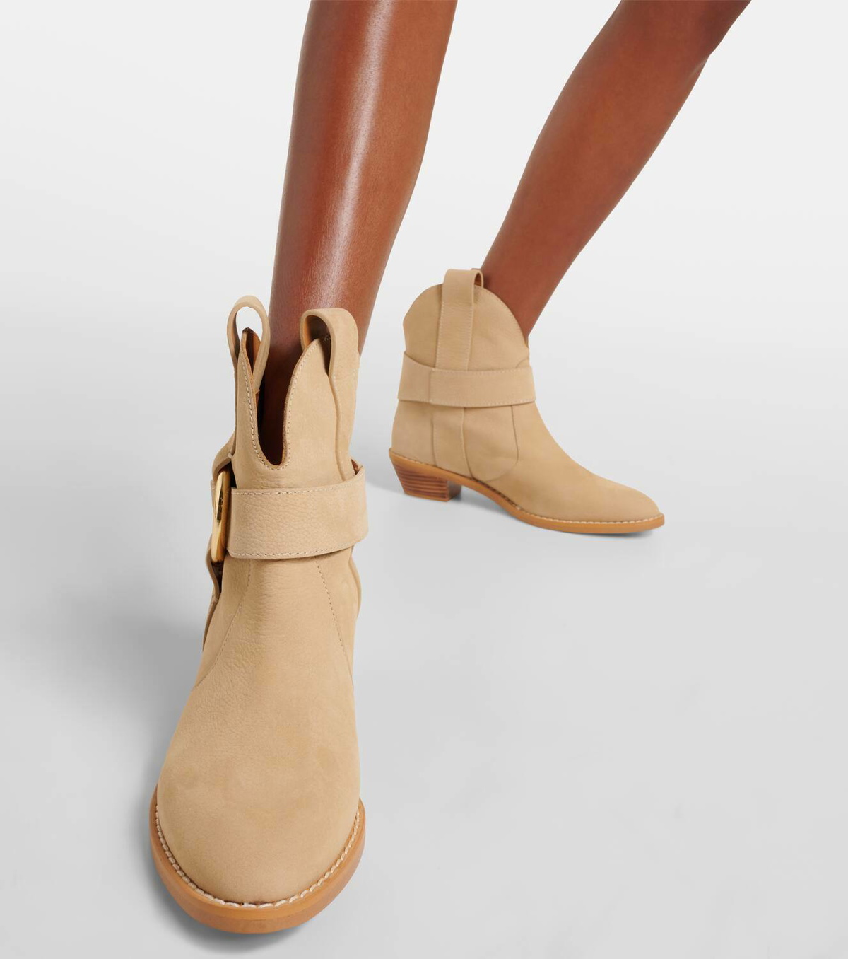 See By Chloé New Ring 40 leather ankle boots