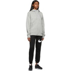 Nike Grey Sportswear Club Zip-Up Hoodie