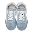 Loewe Blue and White Ballet Runner Sneakers