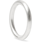 Le Gramme - Le 5 Brushed Sterling Silver Ring - Silver