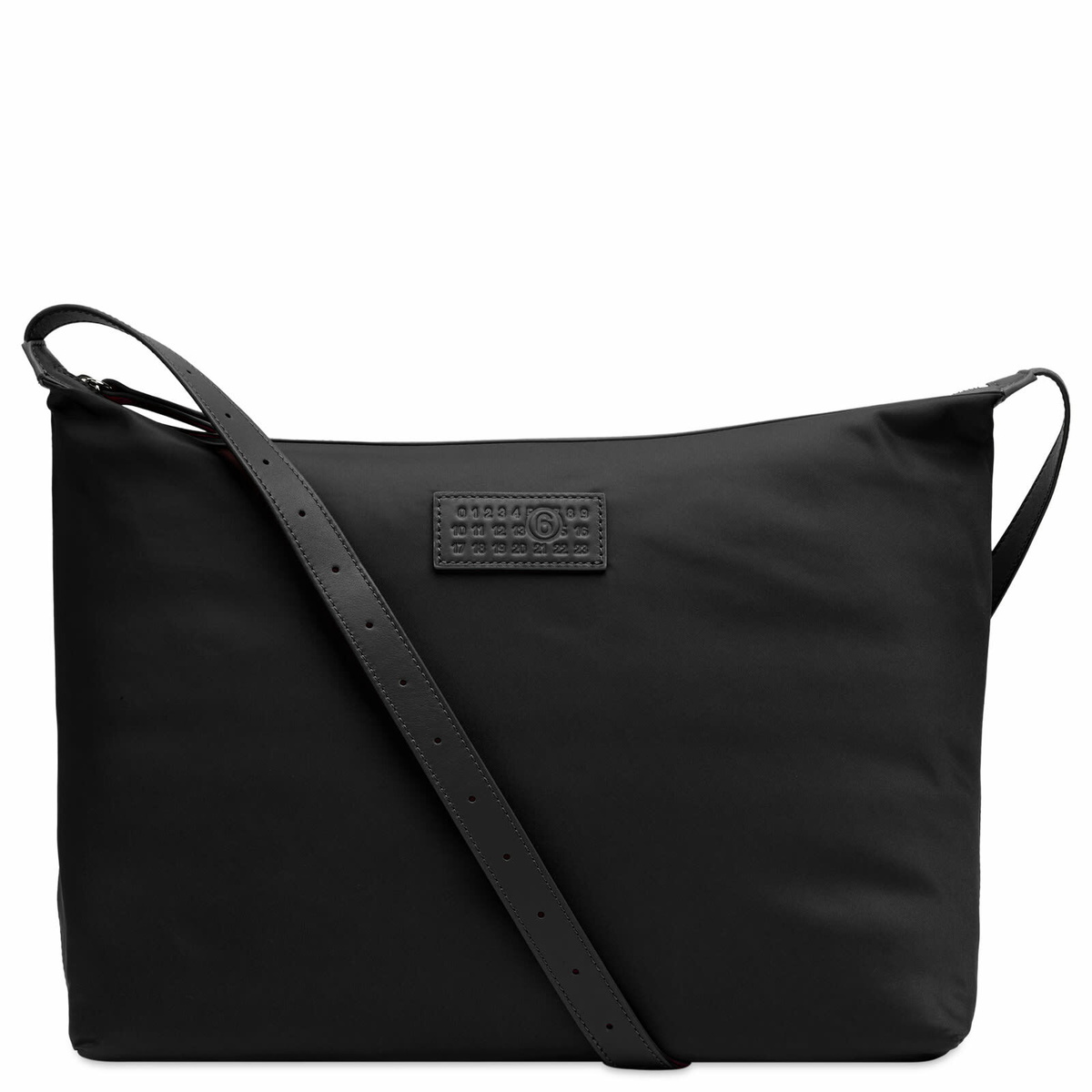 MM6 Maison Margiela Women's Nylon Crossbody Bag in Black 