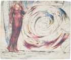 Alexander McQueen Off-White & Pink William Blake Illustration Dante Scarf