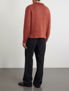 Inis Meáin - Pub Jacket Linen Cardigan - Red