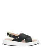 Manila Grace Womens Sandals in Black