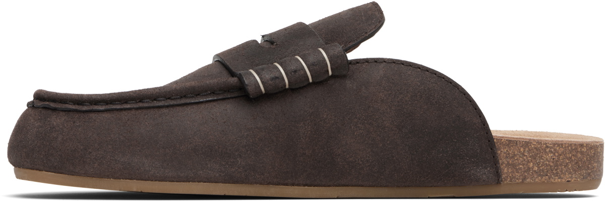 JW Anderson Brown Stitch Loafers