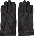 Norse Projects Black Hestra Edition Leather Salen GLoves