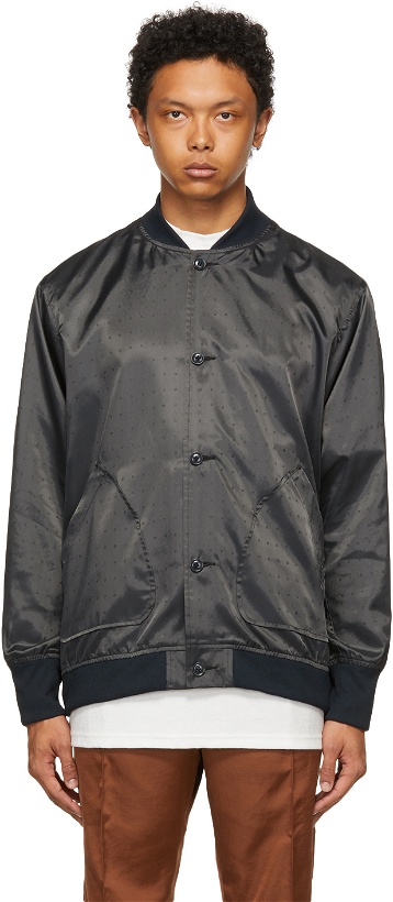 Photo: The Conspires Grey Crest Bomber Jacket