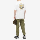 Men's AAPE Graffiti Face T-Shirt in White