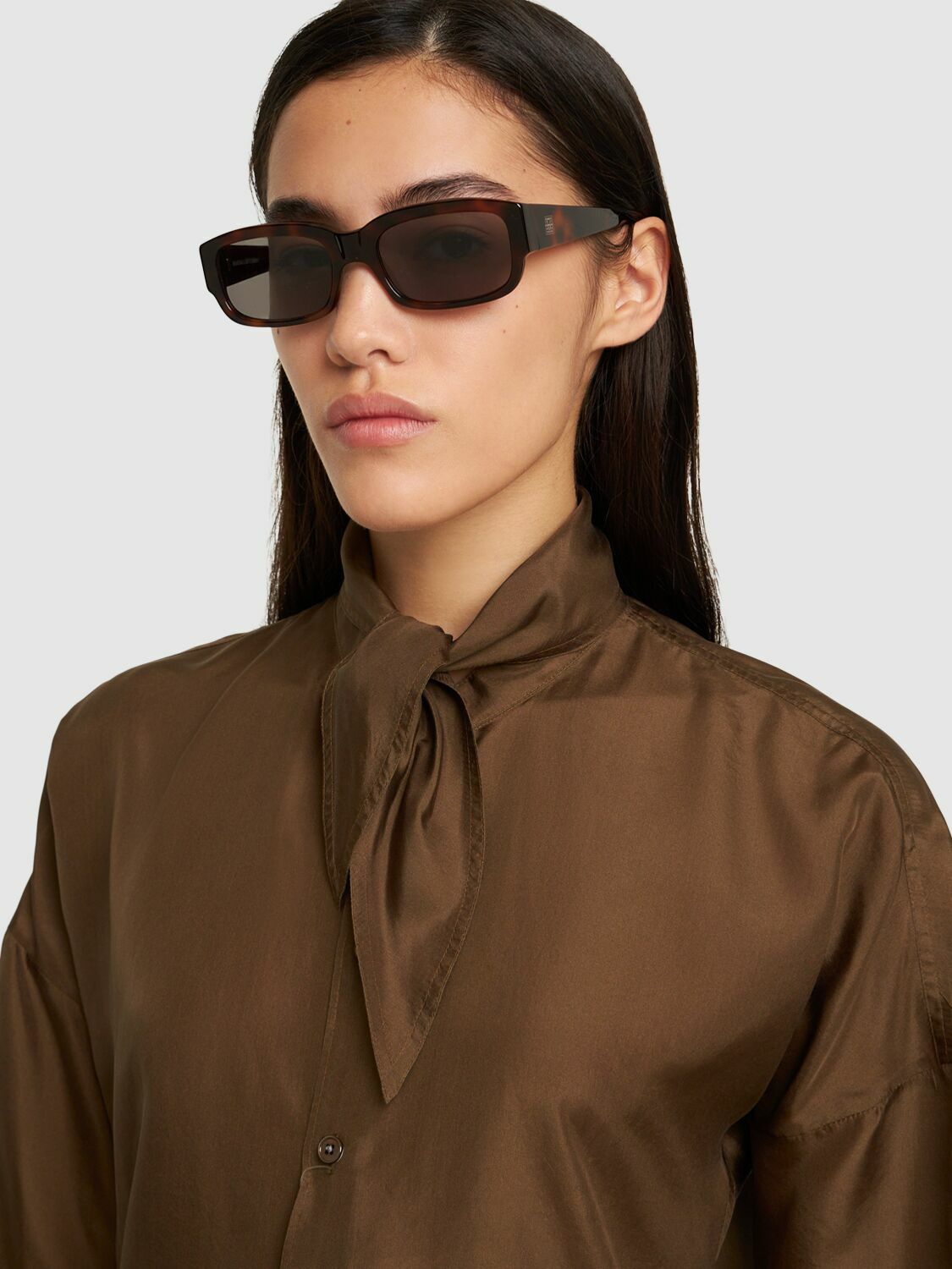 ■ TOTEME ■ The Regulars アセテートサングラス Regular sunglasses black – TOTEME