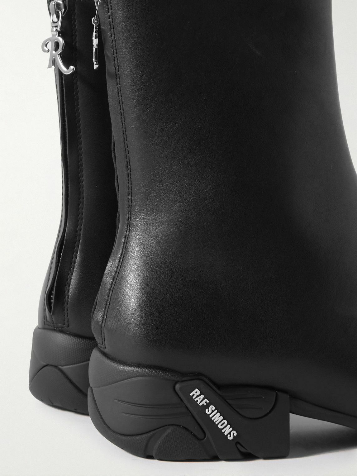 Raf Simons - Solaris Leather Chelsea Boots - Black Raf Simons
