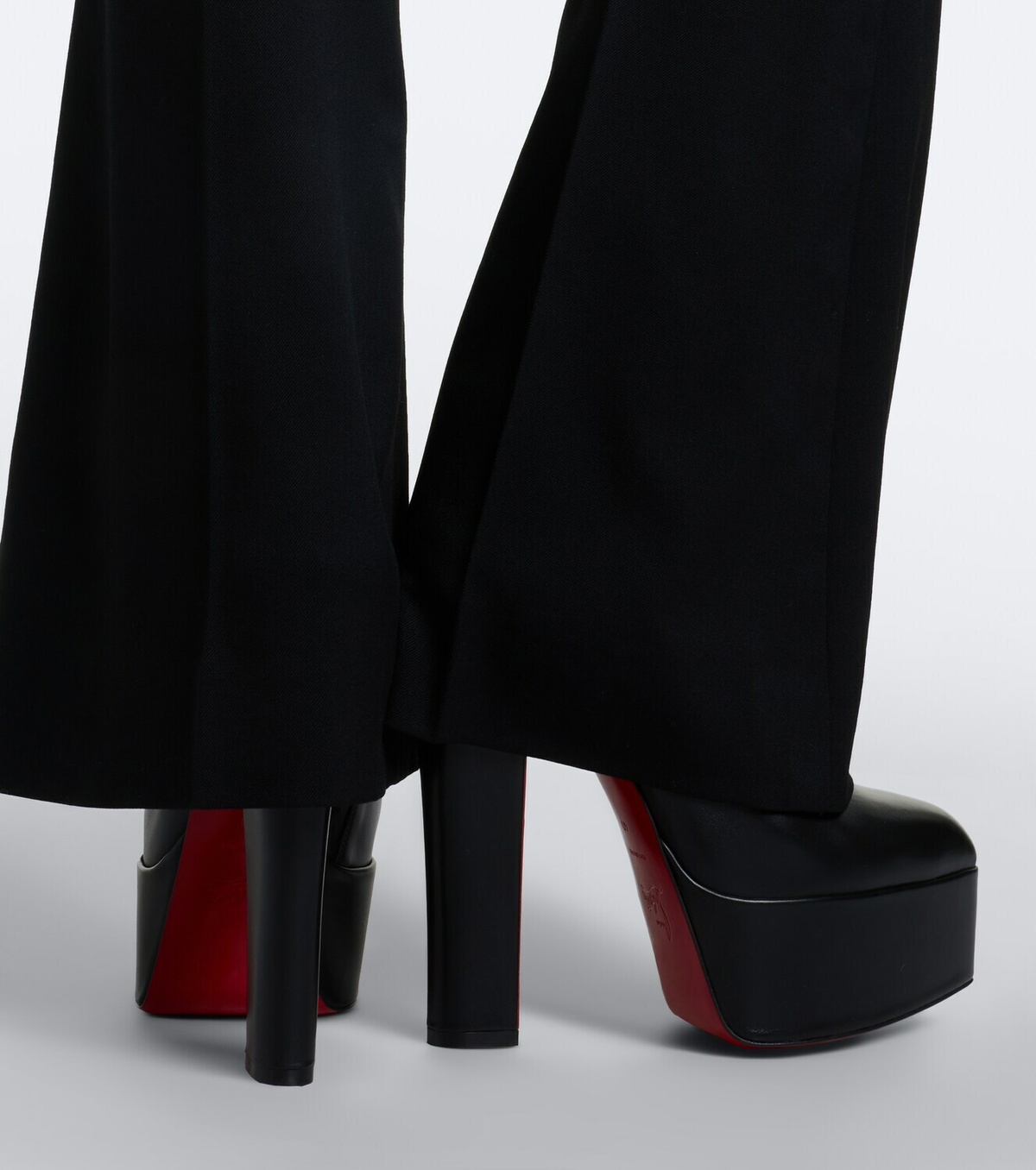 Christian Louboutin Jenna leather platform ankle boots