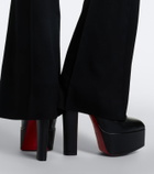 Christian Louboutin Jenna leather platform ankle boots